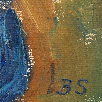 Birger Simonsson, oil on canvas, signed by the estate.