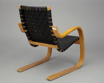 LÄNSTOL NO 406, laminerad björk, Alvar Aalto, formgiven 1946-47.