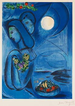 893. Marc Chagall After, "Saint-Jean-Cap-Ferrat".