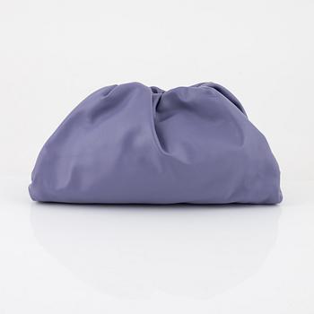 Bottega Veneta, a lavender leather 'Pouch clutch'.