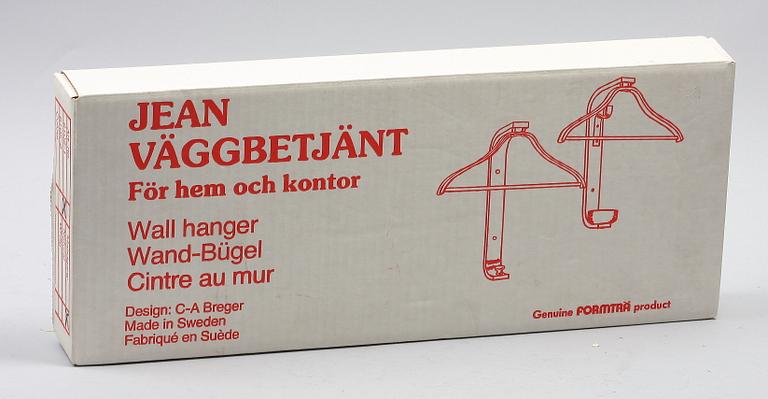 VÄGGBETJÄNT, formgivare Carl-Arne Breger.