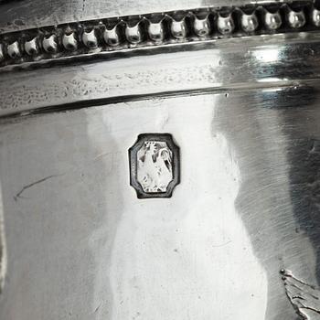 A French silver jug, mark of Jean-Pierre Nicolas Bibron, Paris (active circa 1798-1809).