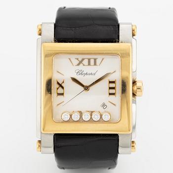Chopard, Happy Sport Square, armbandsur, 35,5 mm.