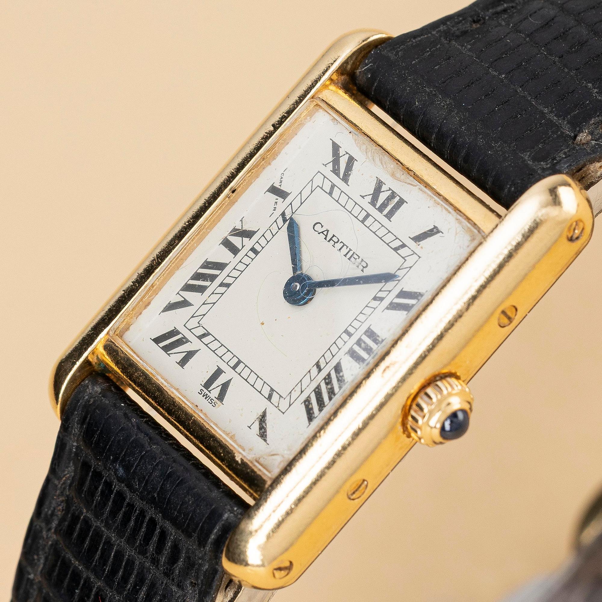 Cartier, Tank Louis, ca 1990.