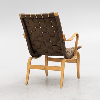 Bruno Mathsson, an armchair, "Eva", second half of the 20th century.