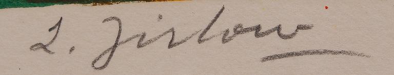 LENNART JIRLOW, litografi, sign o numr.