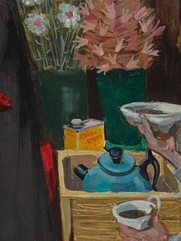 Pelle Åberg, "Torghandel på Hötorget".