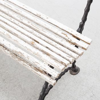 A garden sofa, first half of the 20th Century.