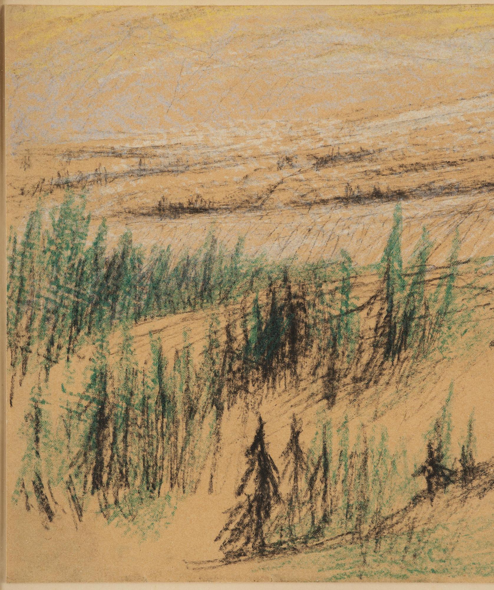 Carl Fredrik Hill, Forest landscape.