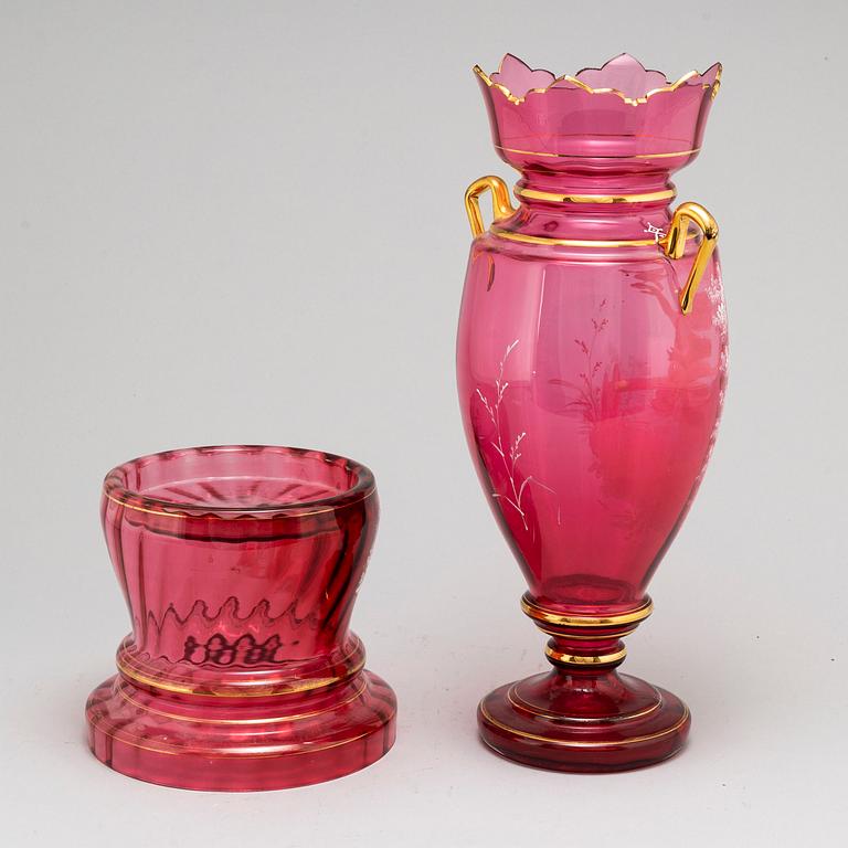 VAS, glas, omkring år 1900.