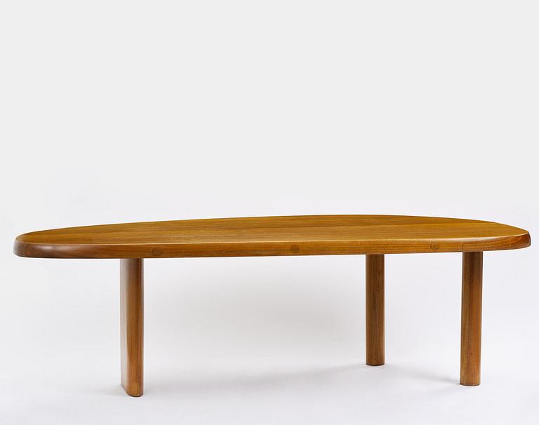 Charlotte Perriand, a "Forme Libre" table, executed by André Chetaille for Galerie Steph Simon, France, ca 1956.