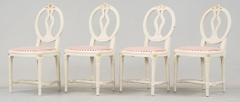 STOLAR, 1 + 3, gustaviansk samt gustaviansk stil, 1700-tal samt 1900-talets första hälft.