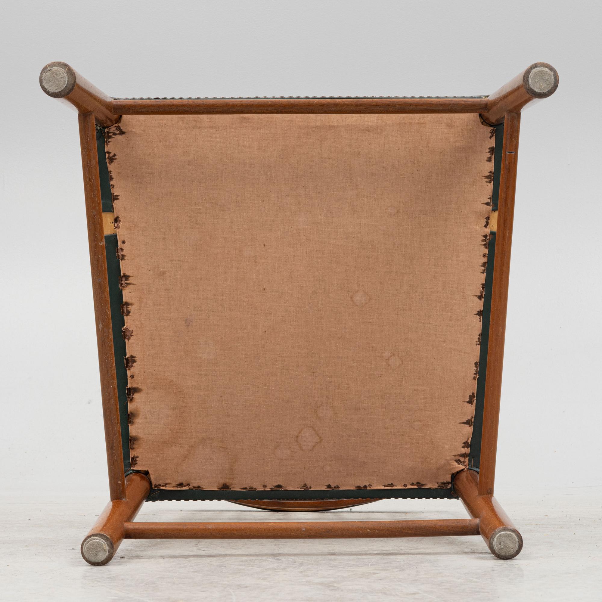 Josef Frank, a model "652" armchair, Firma Svenskt Tenn, Sweden.
