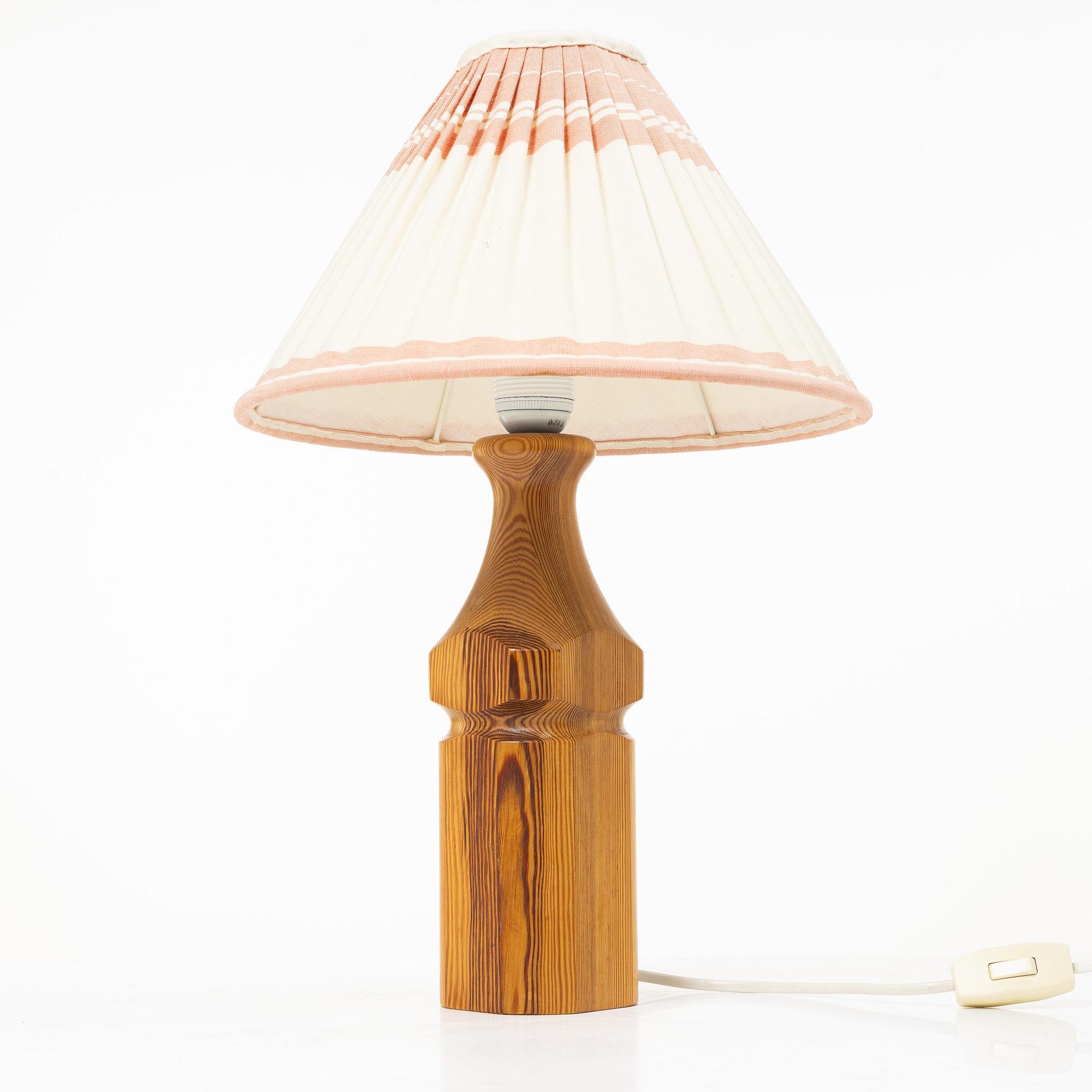 Carl Malmsten, Table lamp, "Karin", second half of the 20th century.