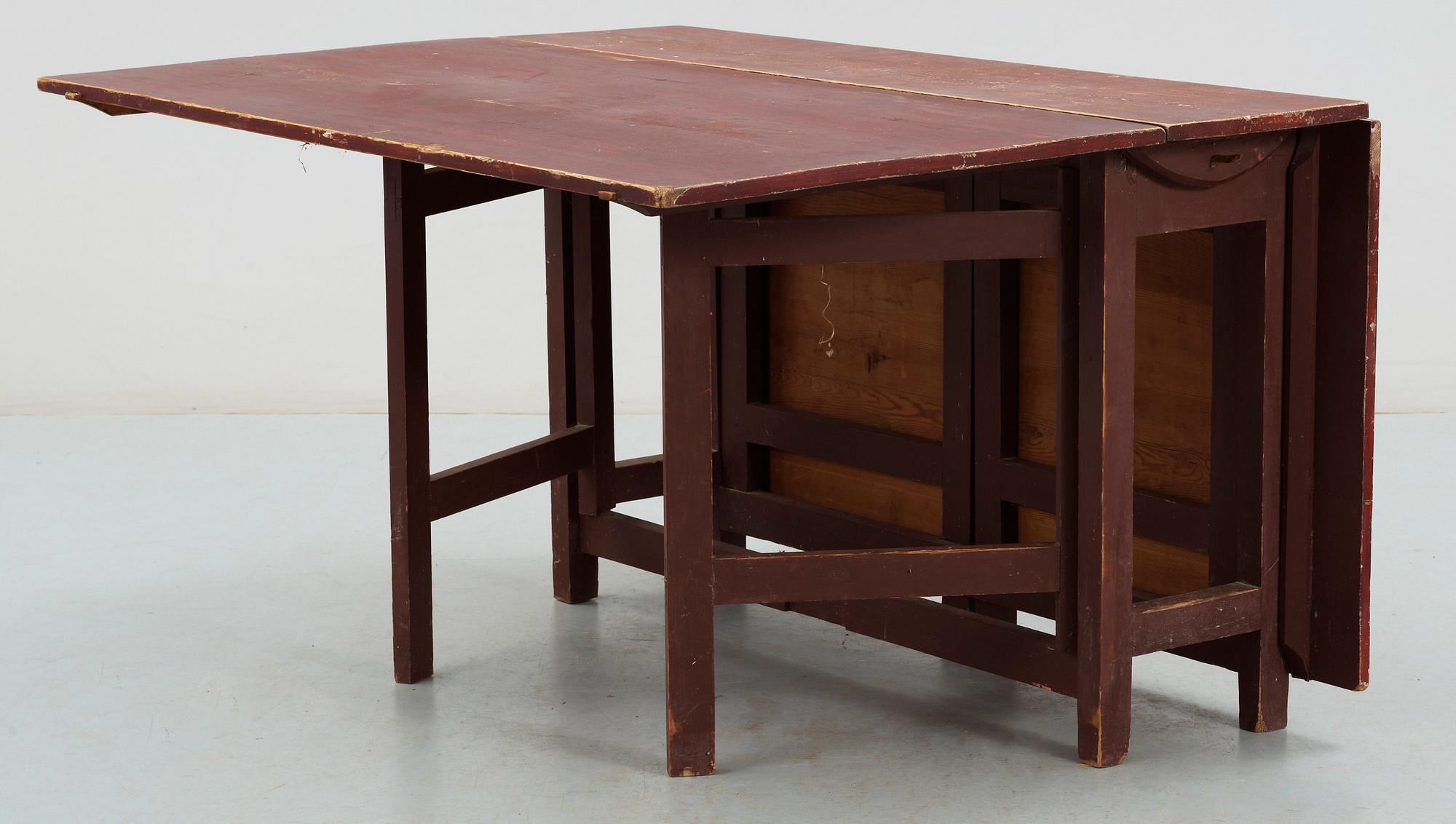 SLAGBORD, allmoge, 1800-tal.