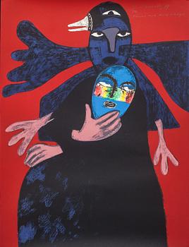 BEVERLOO CORNEILLE, färglitografi.