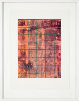 Robert Lucander · ROBERT LUCANDER, färgetsning, signerad, provtryck.