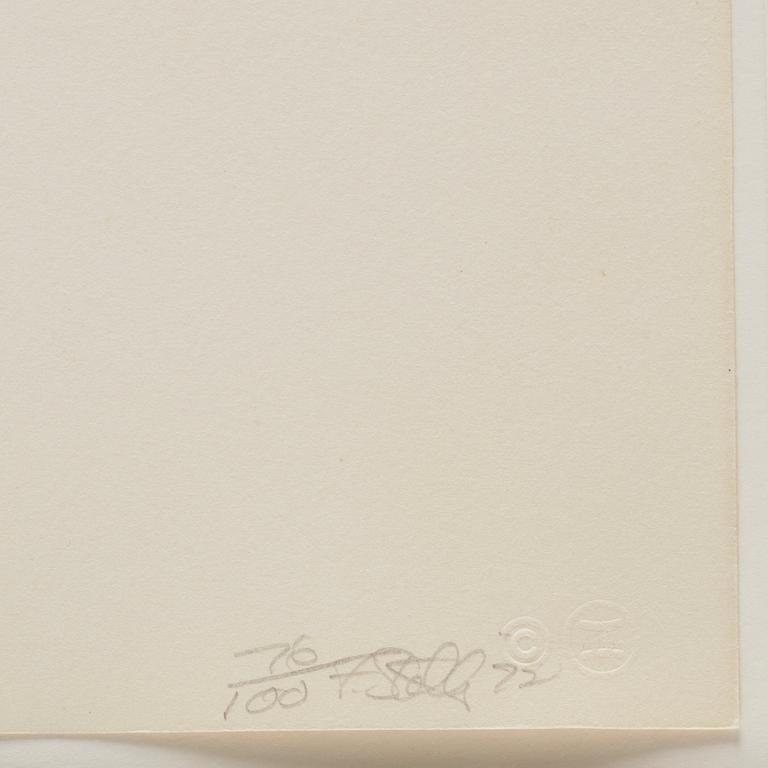 Frank Stella, "Charlotte Tokayer " ur "Purple Series".