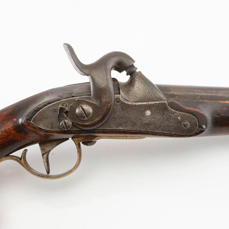 Percussion pistol, Swedish m/1820-57(59).