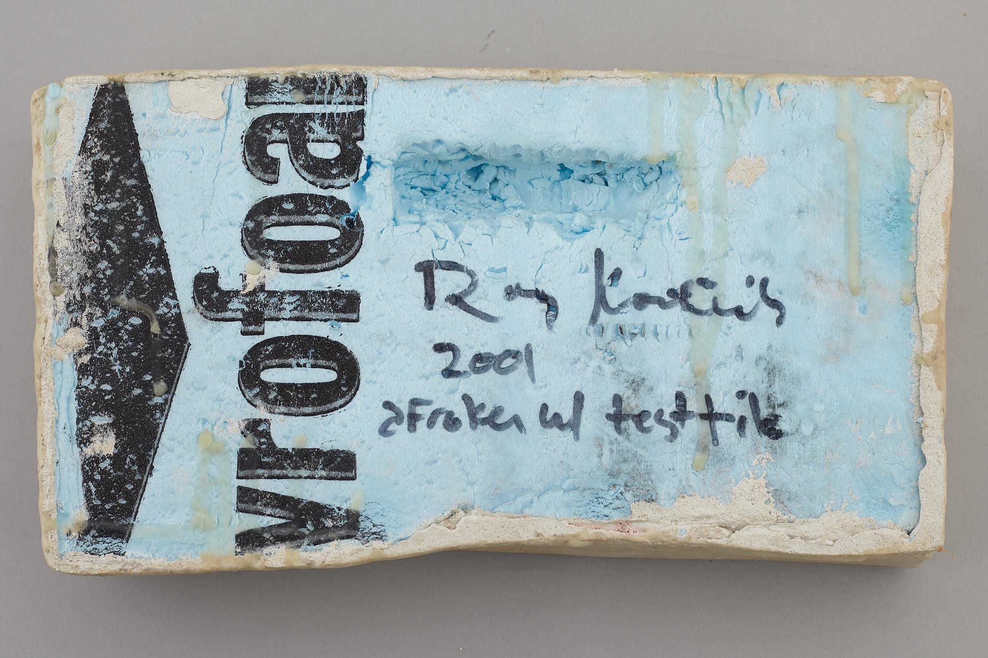 ROY KORTICK, blandteknik, signerad och daterad 2001.