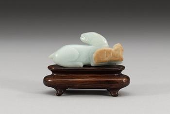 FIGURIN, jade. Qing dynastin (1644-1912).