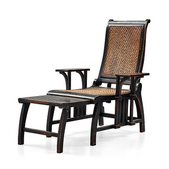 Deck chair, possibly China, 20th century.