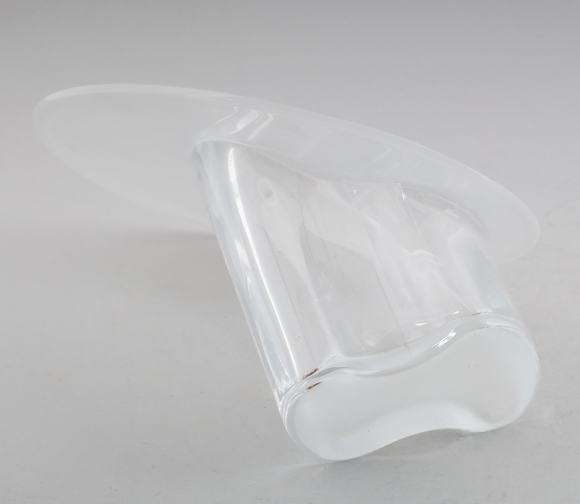 VAS, glas, "Marcel", signerad, Timo Sarpaneva, iittala, Finland, 1900-talets andra hälft.