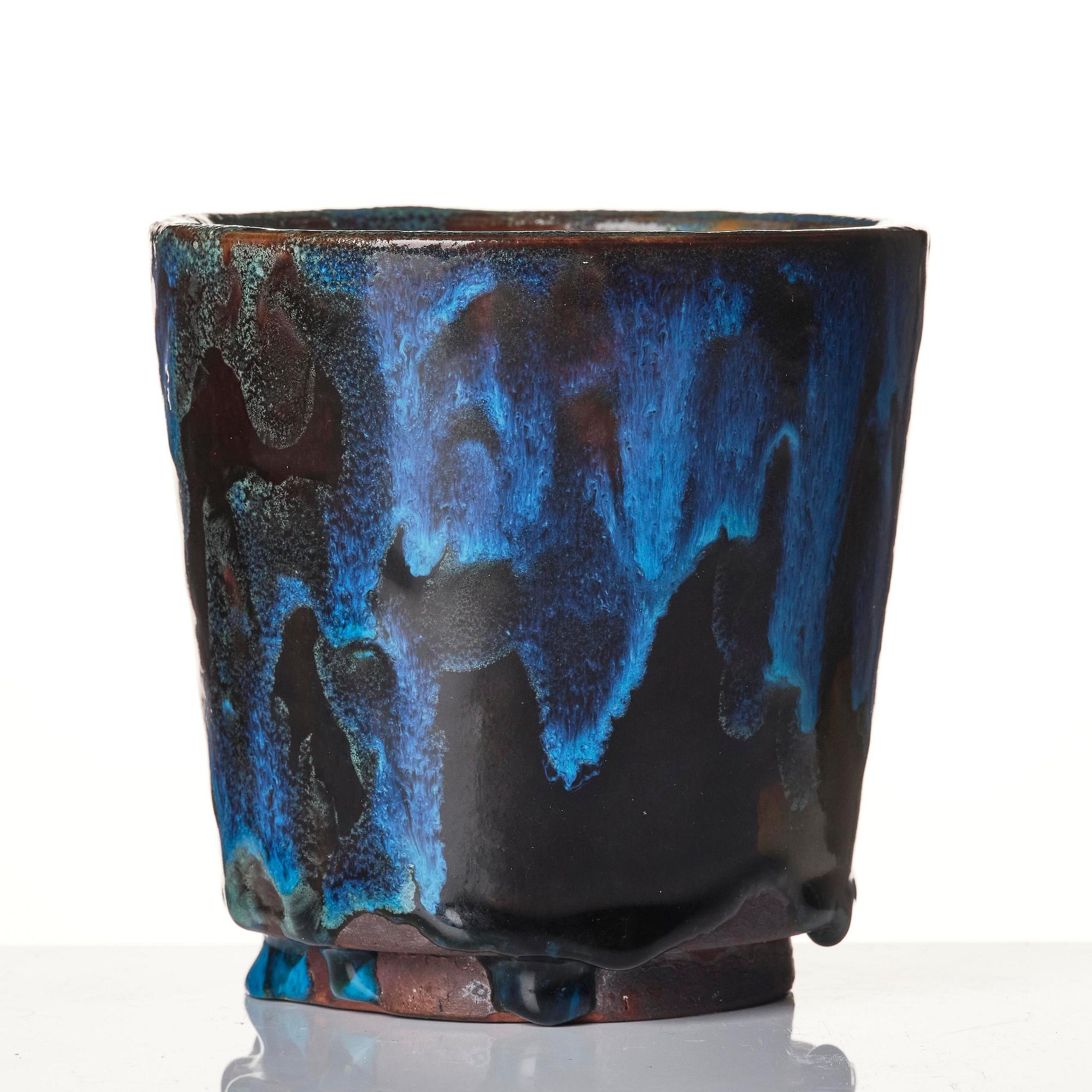 Wilhelm Kåge, a Farsta stoneware vase, Gustavsberg 1934.