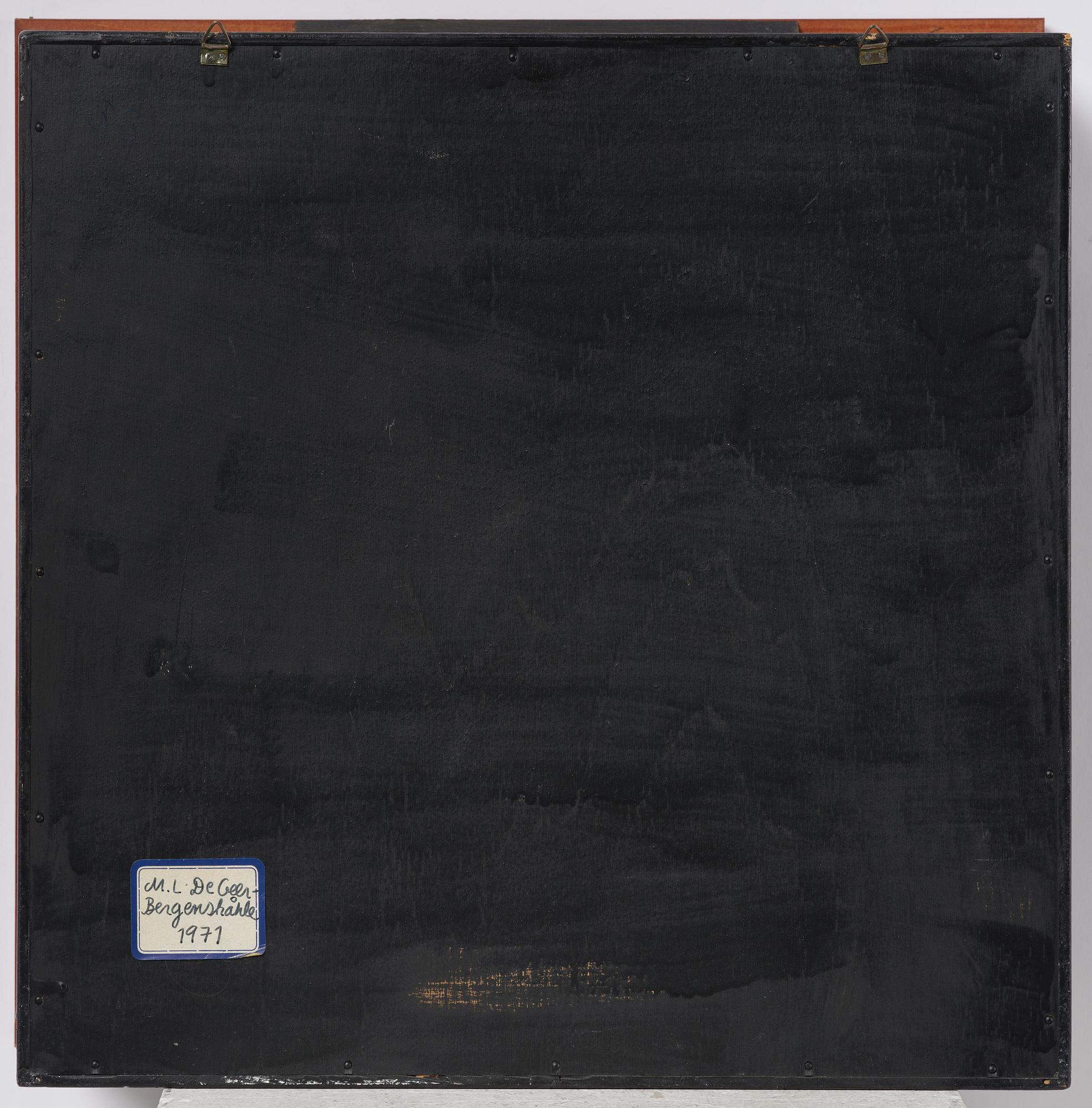 Marie-Louise Ekman, "Skåp med öppen spis och porträtt".