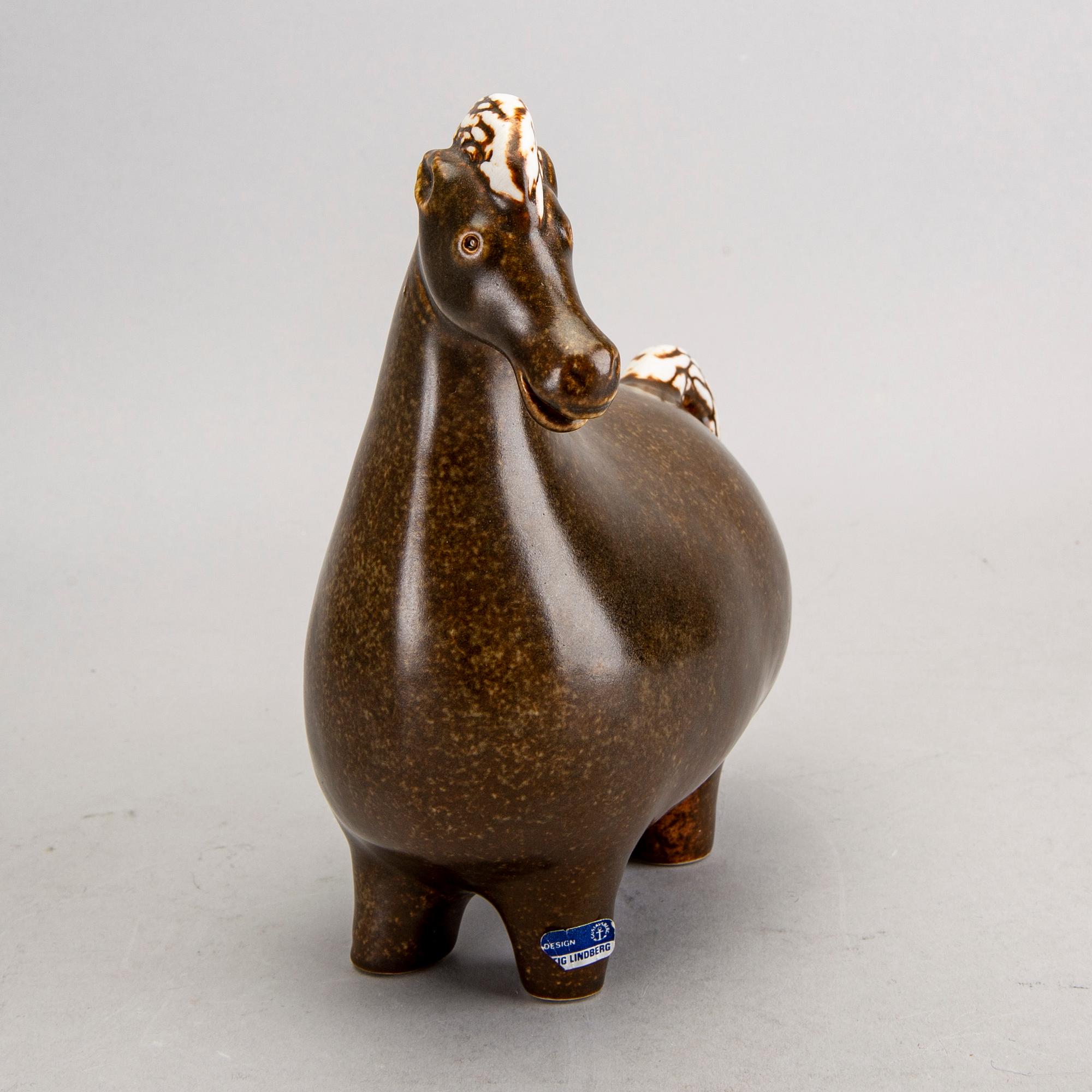 Stig Lindberg ◇ figurine Gustavsberg Stig Lindberg, figurine, stoneware Gustavsberg. - Bukowskis