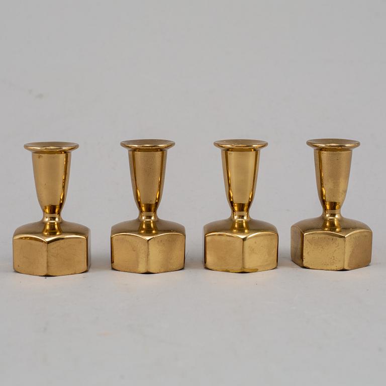 HANS-AGNE JAKOBSSON,  22 brass candle sticks.