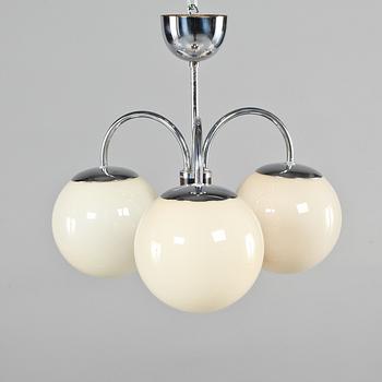 TAKLAMPA, art deco, 1920/1930-tal. Höjd 35 cm.