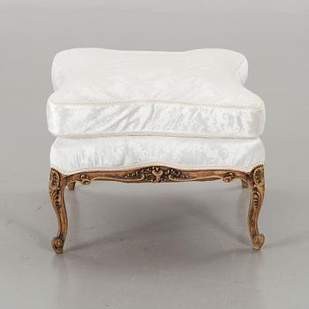STOOL IN ROCOCO STYLE, 20th century.