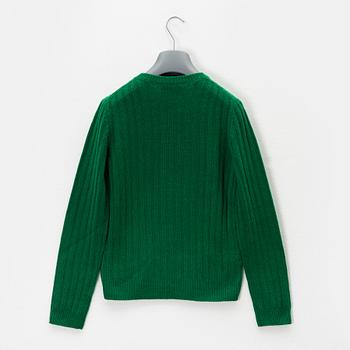 Prada, a knitted cashmere sweater, size 38.