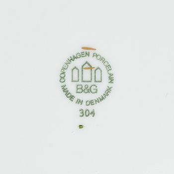 Mat- och kaffeservis, 47 delar, porslin, "Blå ton", Bing & Gröndahl/Royal Copenhagen, Danmark.