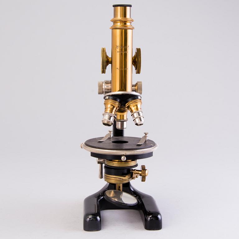 A Busch microscope Rathenov Germany first half of 20th century.