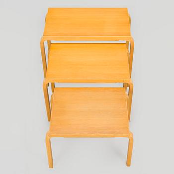 Alvar Aalto, satsbord, 3 delar, modell 88, Artek 1900-talets slut.