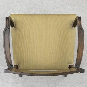 A pair of 'Rosenborg' Swedish Grace armchairs, Seffle Möbelfabrik, 1920s/30s.