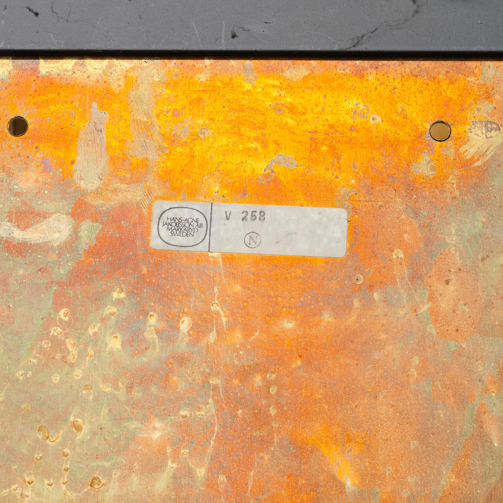 Hans-Agne Jakobsson, a pair of "Estrella" wall lights model "V 258", Hans-Agne Jakobsson AB, Markaryd, 1960s-70s.