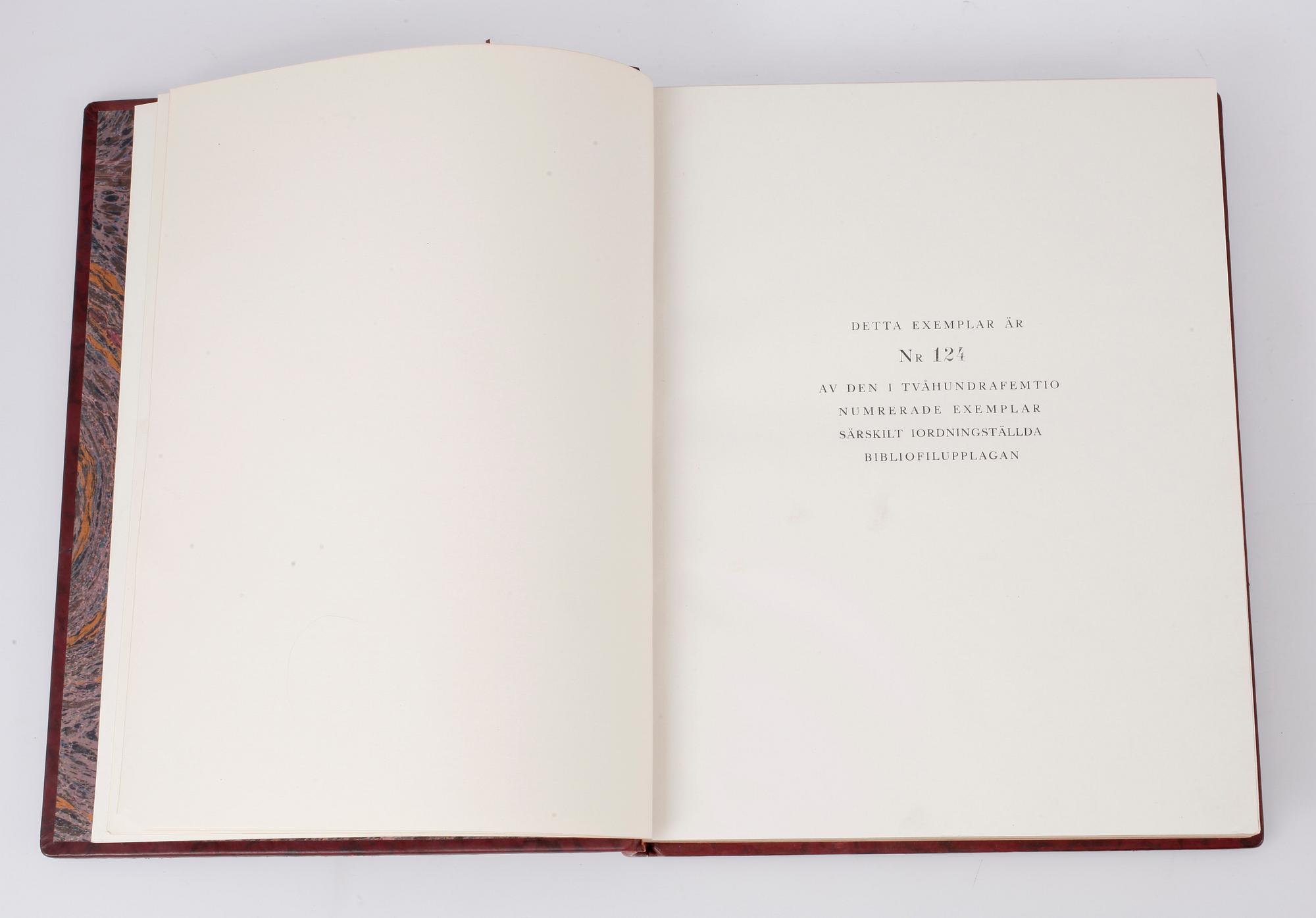 ZORN SOM ETSARE, Axel L. Romdahl, numrerad bibliofilupplaga 124/250, Stockholm 1928.