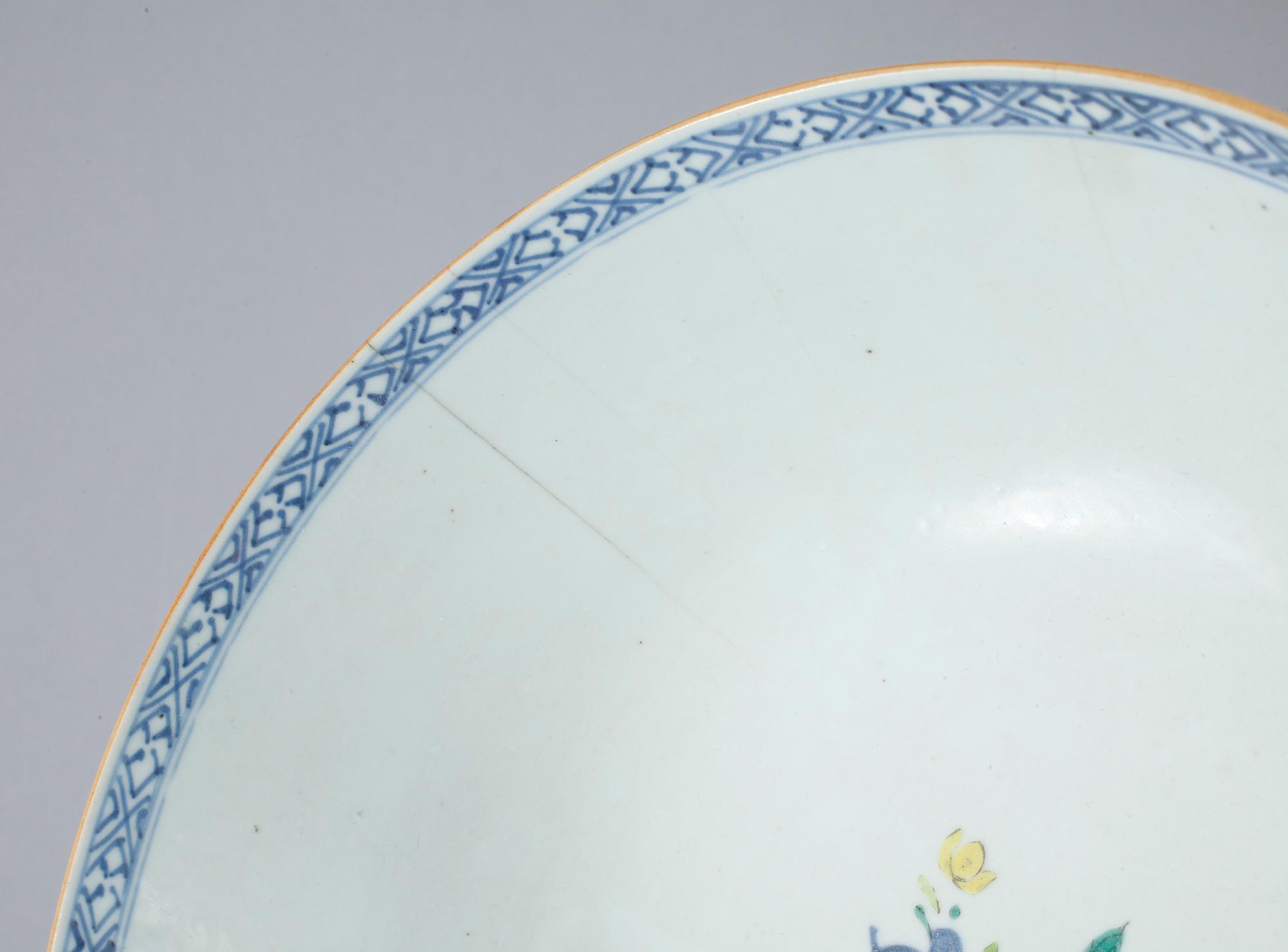 SKÅL, porslin, Kina, 1700-tal.