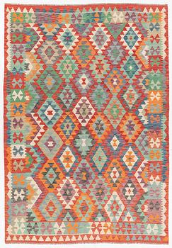 A kilim carpet, c. 295 x 203.