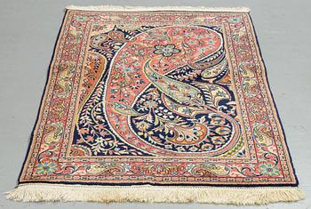 A rug, oriental, ca  155 x 100 cm.