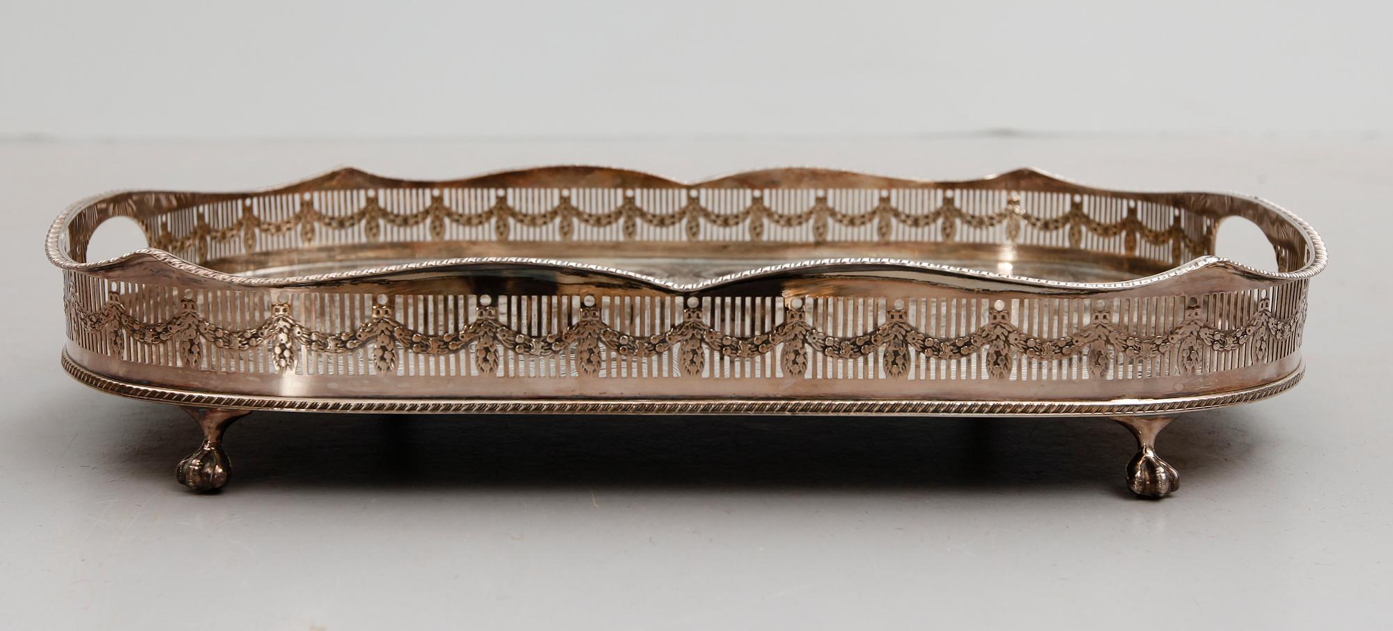 BRICKA, nysilver, Sheffield, England, 1900-talets mitt.
