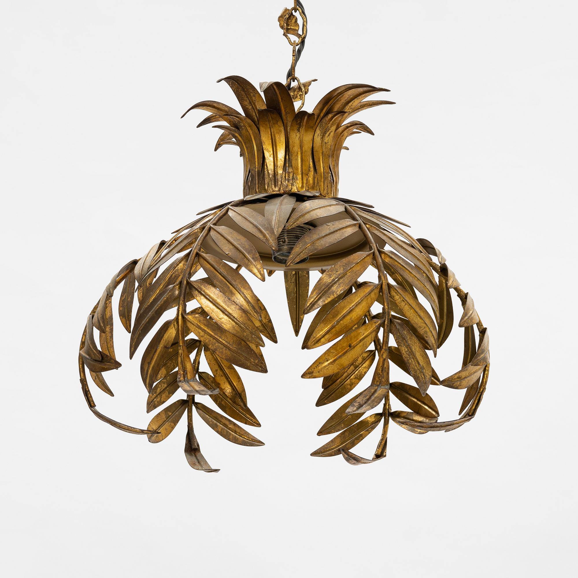 Taklampa, Italien, troligen. 1900-talets senare del.