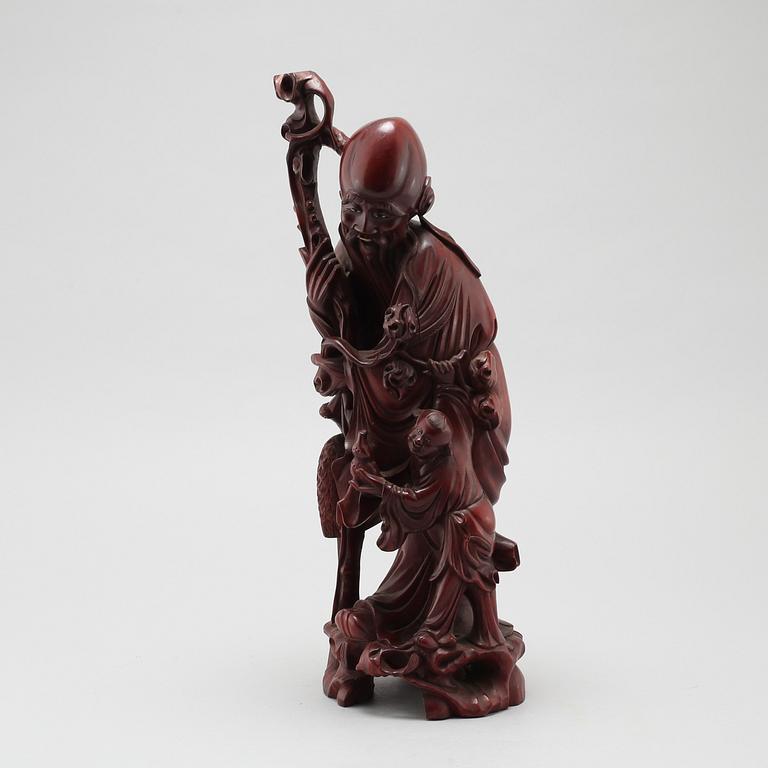 An East Asian scultpure from the 20th century.