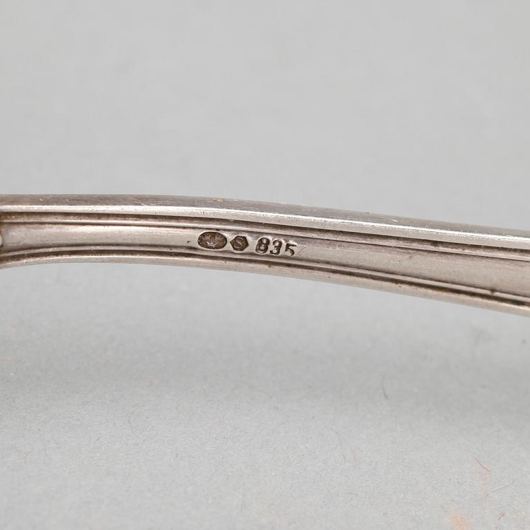 BESTICKSERVIS, 71 delar. Silver. Total vikt ca 3,268 kg.