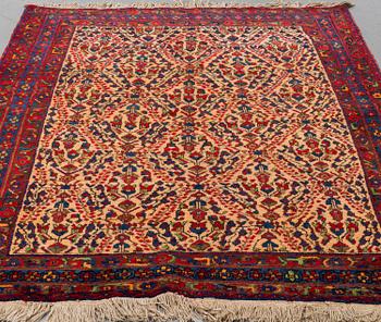 A RUG, Old Afshar, ca 221 x 149 cm.
