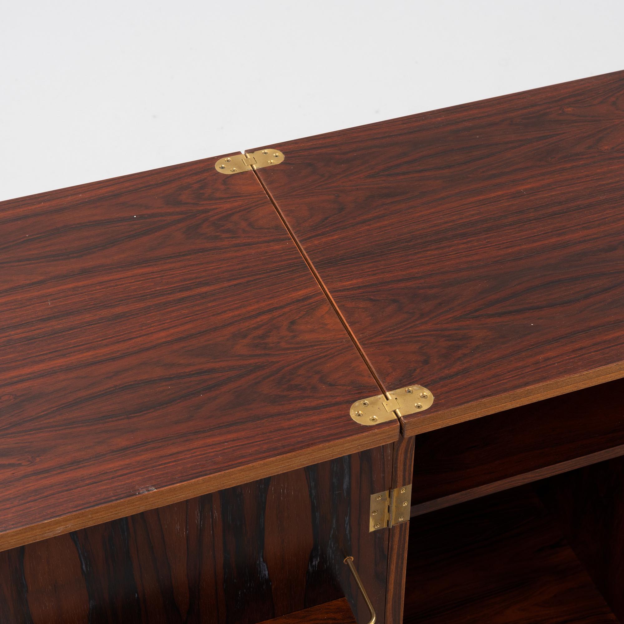 Torbjörn Afdal, a palisander bar cabinet, Norway, 1960's.