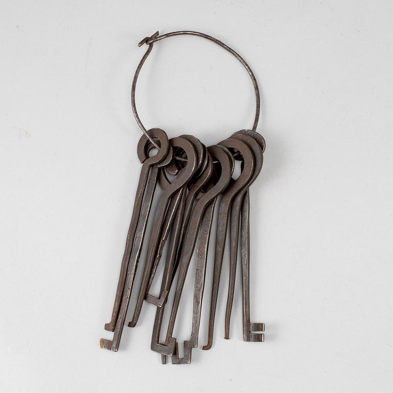 DYRKNYCKLAR, smide, 11 st, 1800-tal.